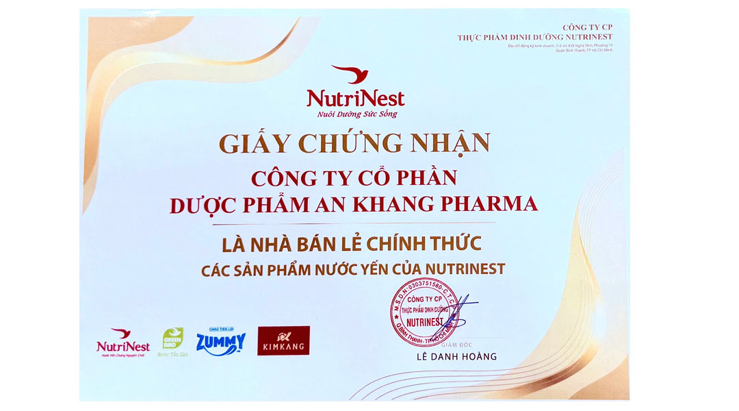 Yến Green Babi Nutrinest Hương Vani hộp 4 hũ - 20